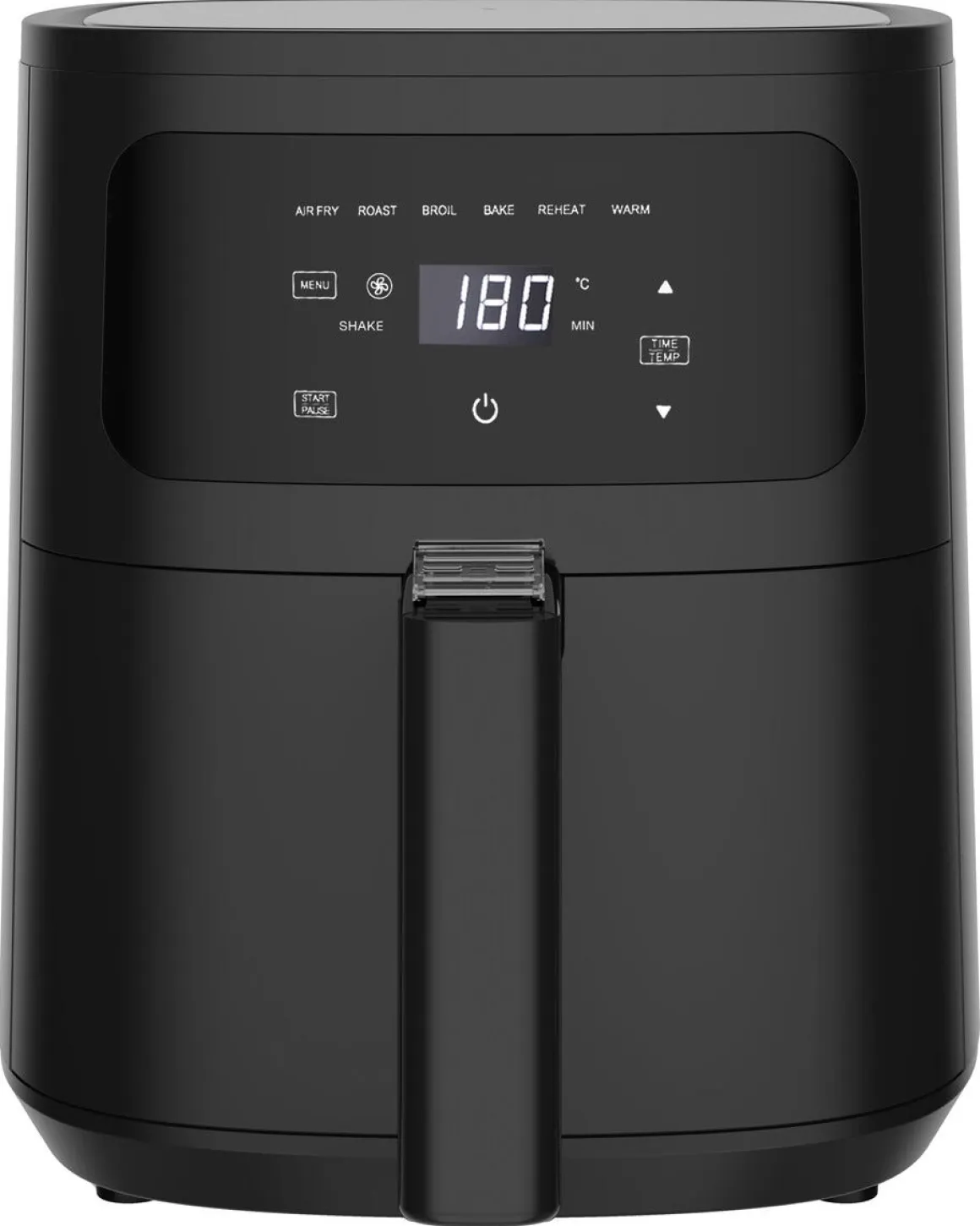 Airfryer keramisk, med timer, 3 l
