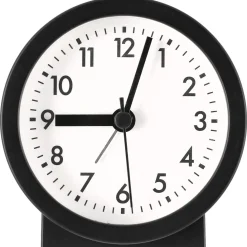 Analog väckarklocka med tysta visare, 8,9 cm