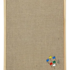 Anslagstavla jute 60x40 cm