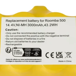 Batteri iRobot Roomba XLife, 14,4 V/3000 mAh, NiMH