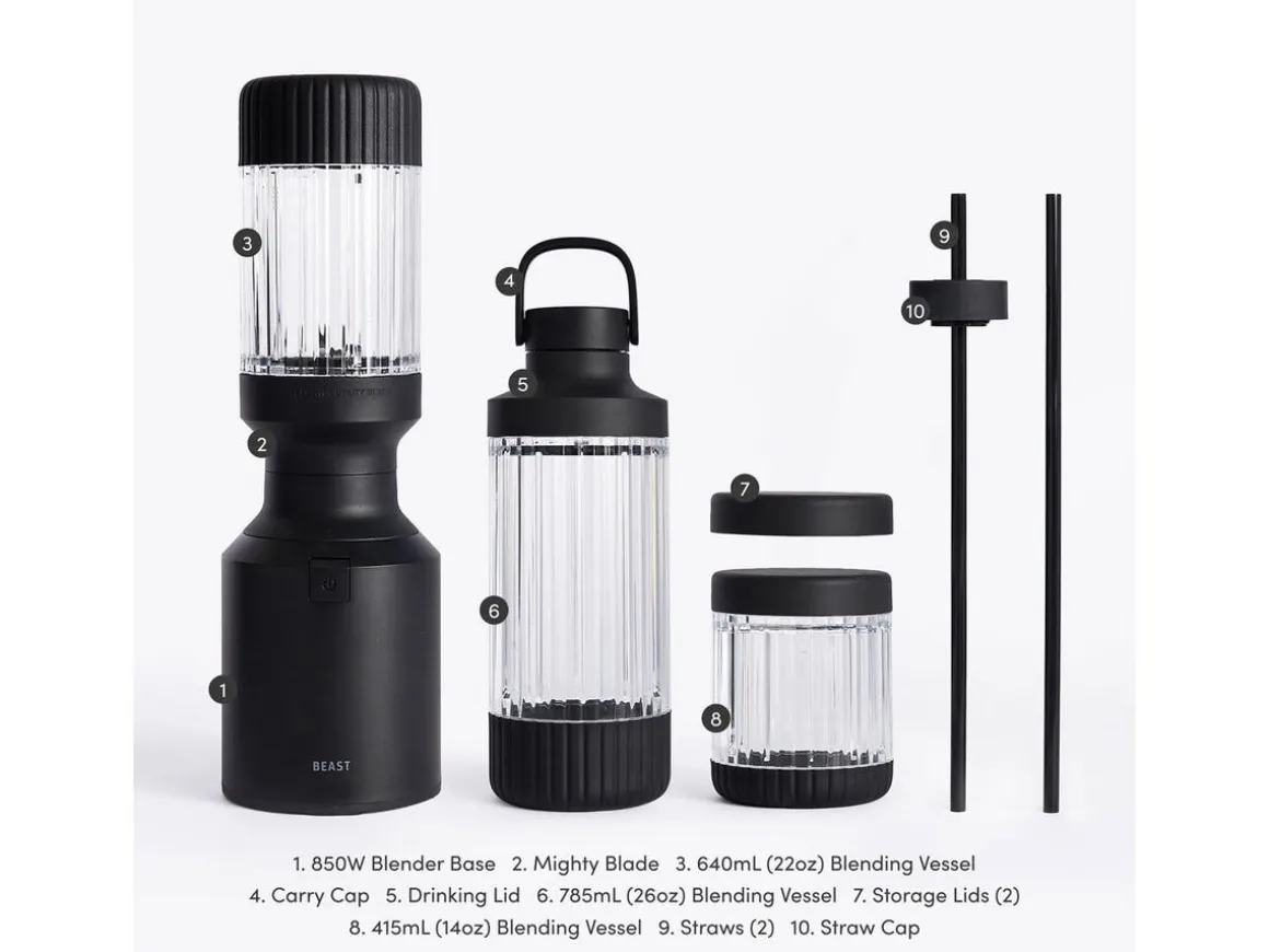 Beast Mighty Plus blender, 850 W