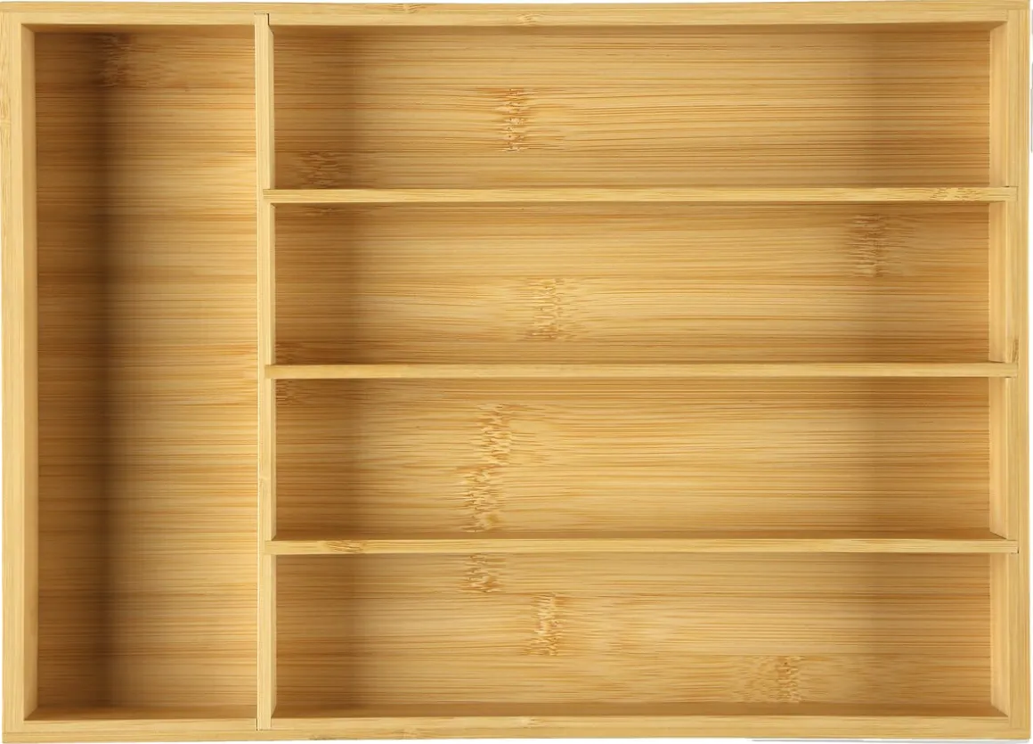 Besticklåda bambu 25,5 x 36 x 5,5 cm