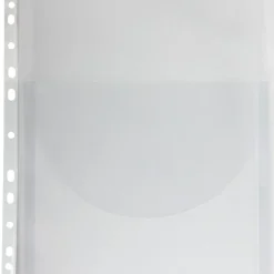Bälgficka A4 transparent 0,18 mm, 3-pack