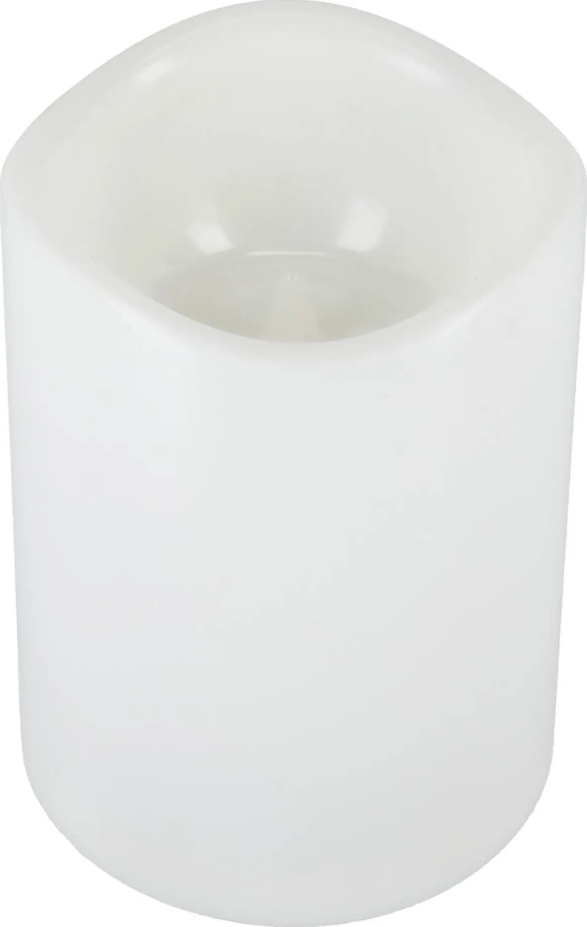 Blockljus LED med timer utomhus, vitt, Northlight