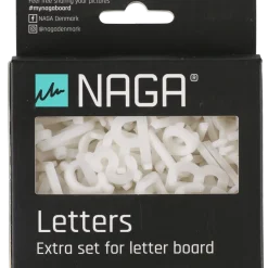 Bokstäver och siffror till bokstavstavla, Naga