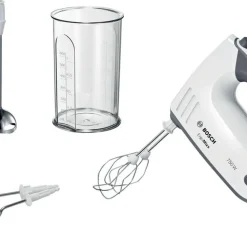 Bosch Ergomixx elvisp med stavmixer och degkrokar, 750 W