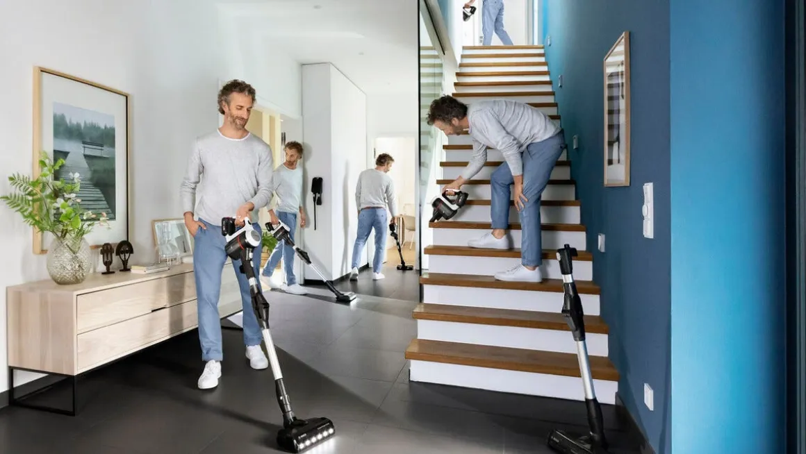 Bosch Unlimited 7 sladdlös skaftdammsugare BBS711W