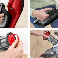 Bosch Flexxo Gen2 skaftdammsugare BBH3ZOO28 28 V, röd