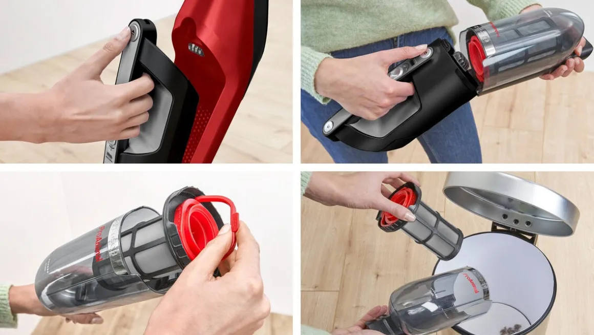 Bosch Flexxo Gen2 skaftdammsugare BBH3ZOO28 28 V, röd