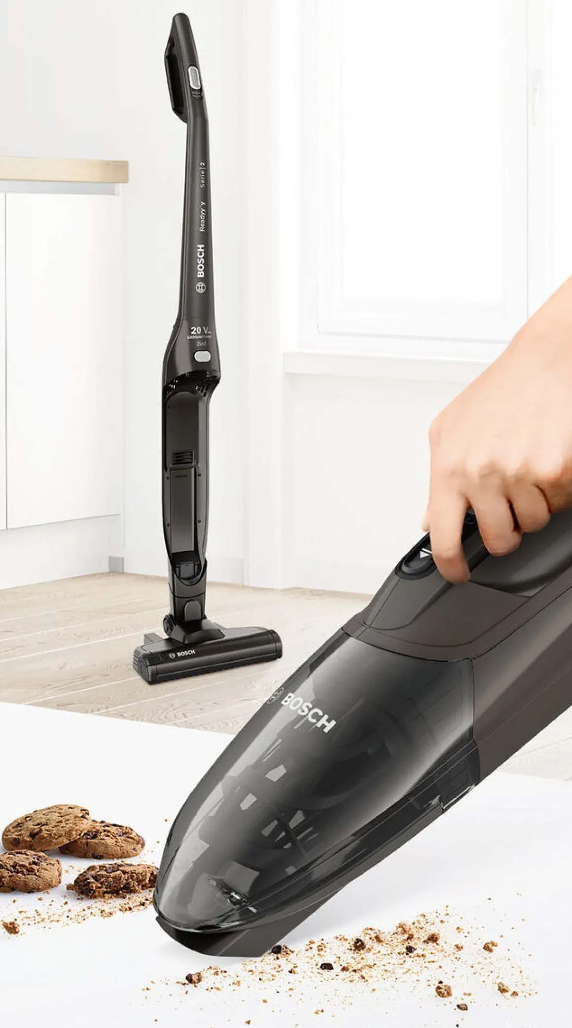Bosch Readyy'y sladdlös dammsugare BCHF220T 20 V