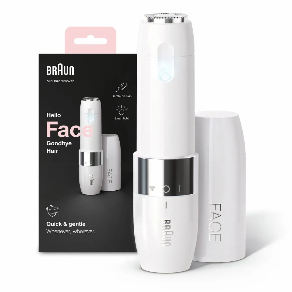 Braun Face Mini FS1000 ansiktstrimmer / hårborttagare