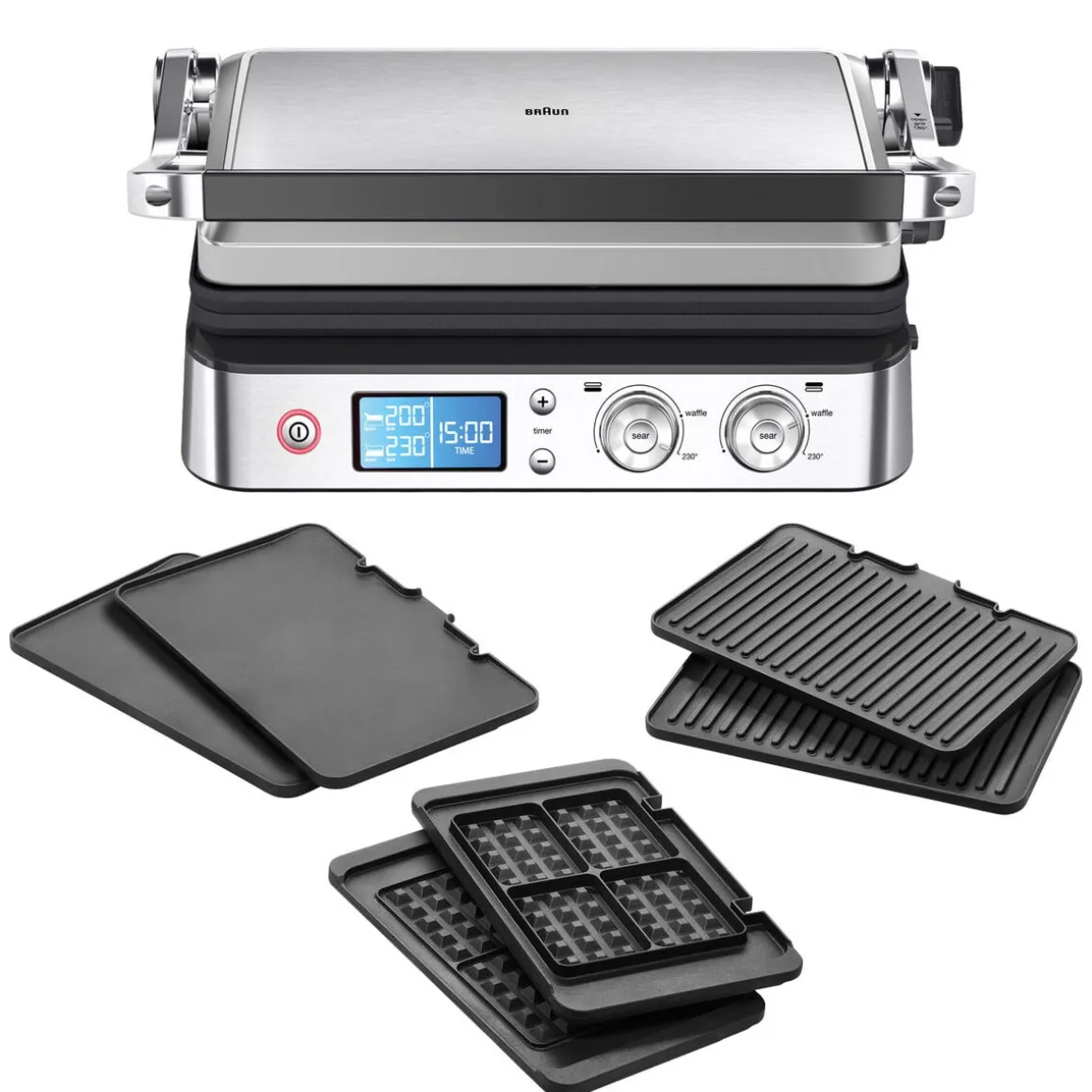 Braun multigrill 9 CG9047, extra stor bordsgrill