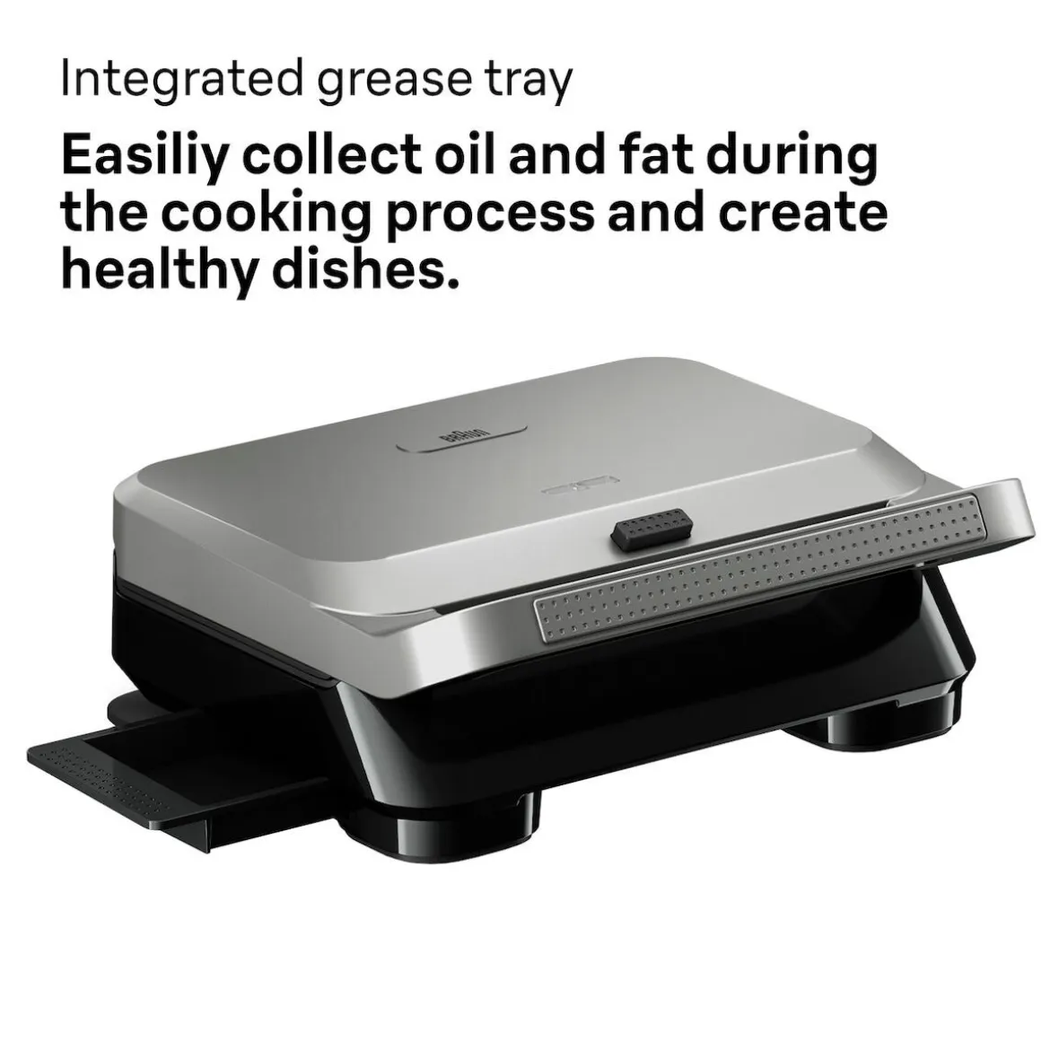Braun SnackMaker 5 bordsgrill SM5006, 800 W