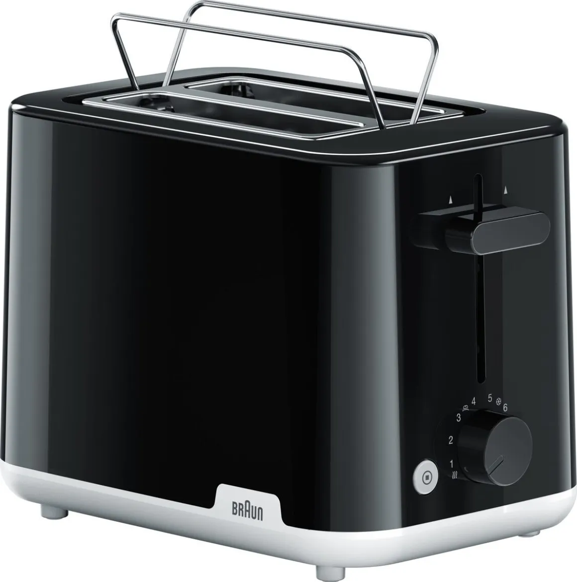 Braun Breakfast 1 brödrost 2 skivor, svart, HT1010BK