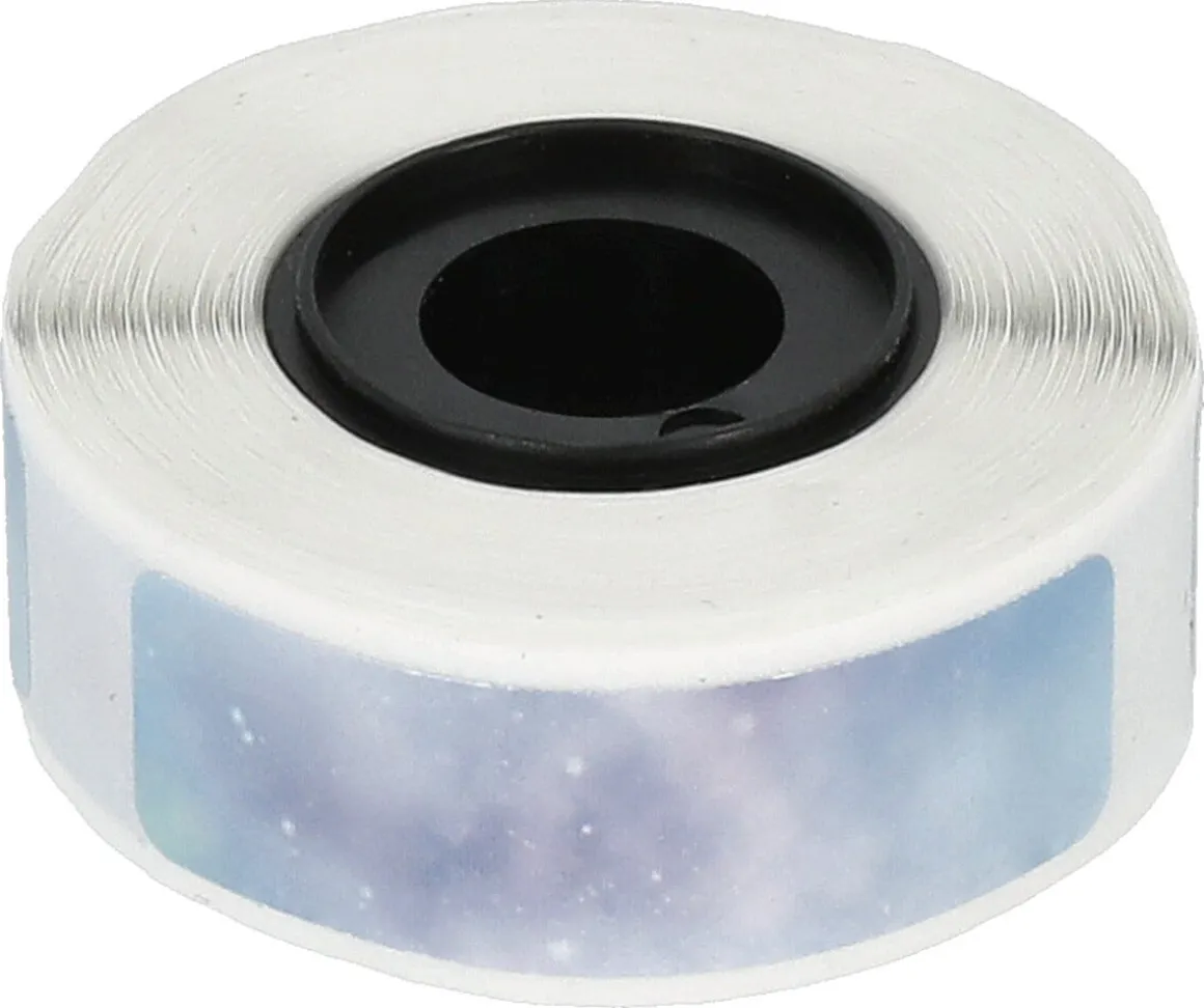BT D35-etiketter, 12 x 40 mm, stjärnhimmel, 160-pack