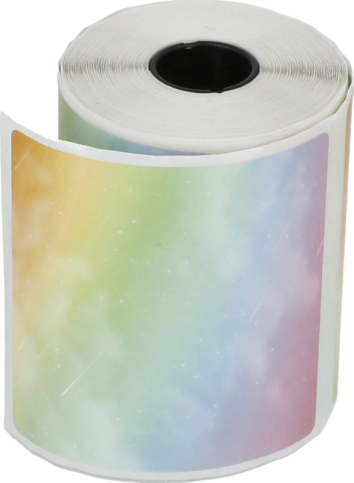 BT M110-, BT M220-etiketter, 5 x 5 cm, regnbåge, 150-pack