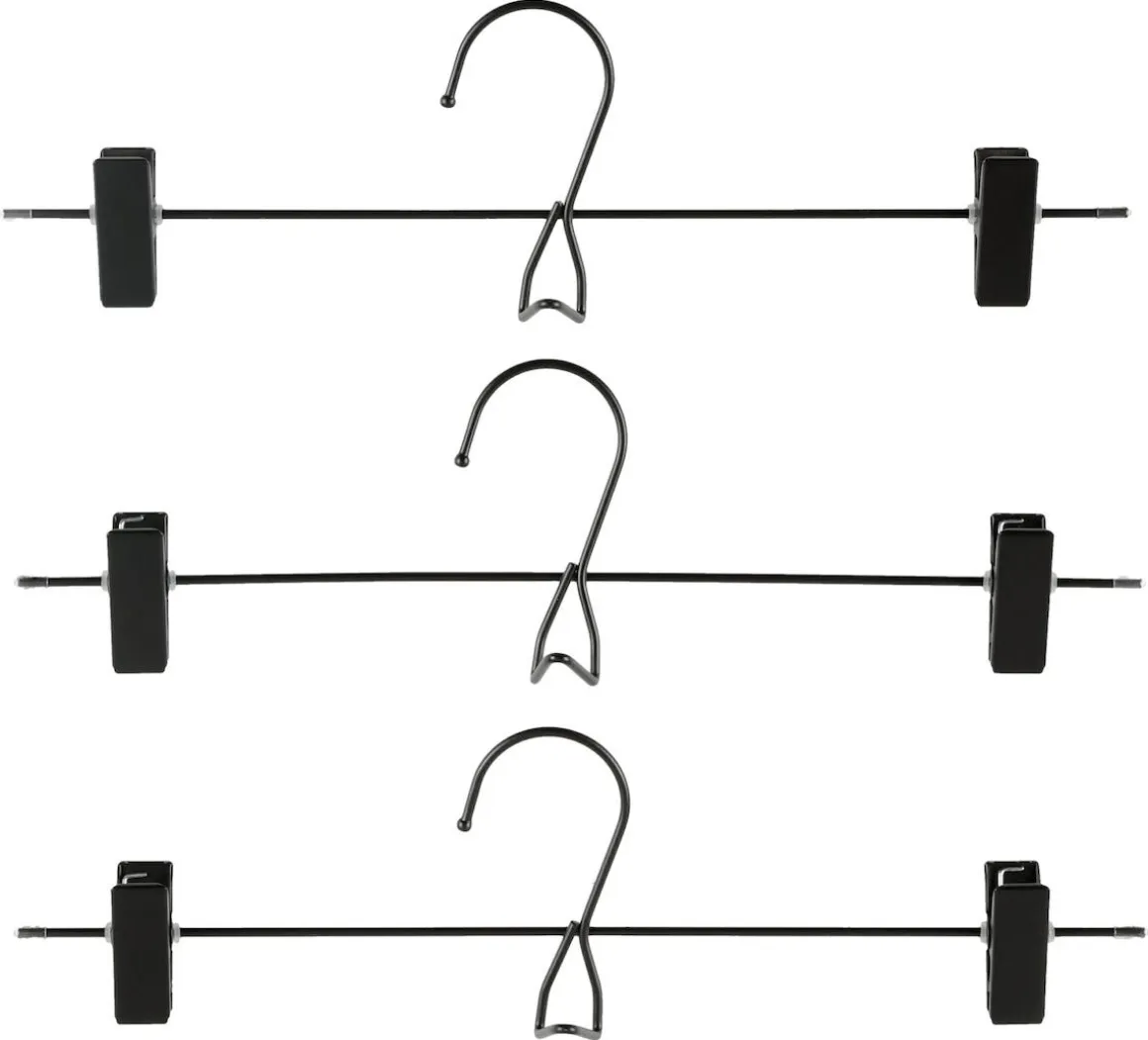 Byx-/kjolgalgar metall, 3-pack