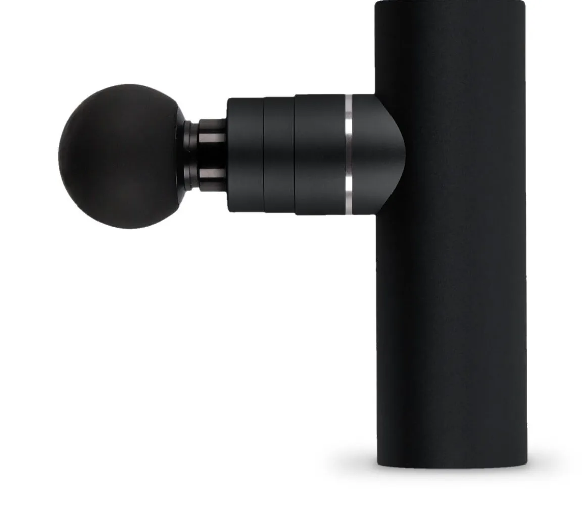 Capere massagepistol mini med 4 massagehuvuden