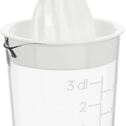 Citruspress manuell i plast, 0,3 liter
