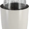 Cocktailshaker i glas och metall