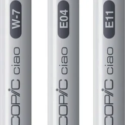 Copic Ciao Layer & Mix, pennor Warm Palette, 3-pack