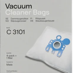 Dammsugarpåsar C3101, 4-pack