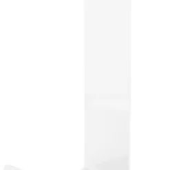 Dörrhängare i metall, vit, vändbar, 2-pack