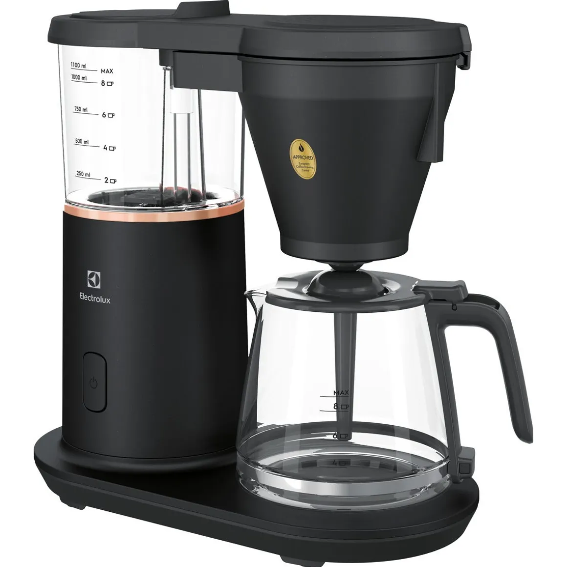 Electrolux Explore 7 kaffebryggare, 9 koppar, svart