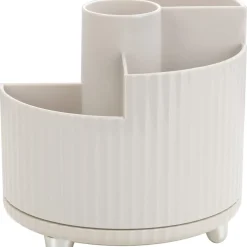 Empire S roterande liten sminkförvaring, beige