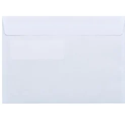 Fönsterkuvert C5 H2, vita, 50-pack