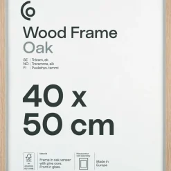 Fotoram trä FSC 40x50 cm