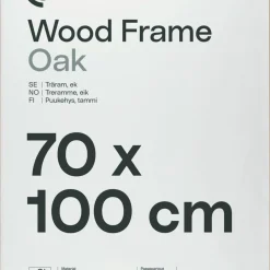 Fotoram trä FSC 70x100 cm