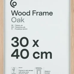Fotoram trä FSC 30x40 cm