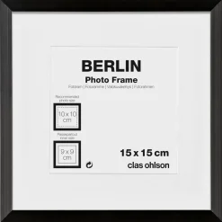 Fotoram Berlin, svart