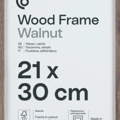 Fotoram trä FSC 21x30 cm