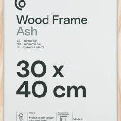 Fotoram trä FSC 30x40 cm