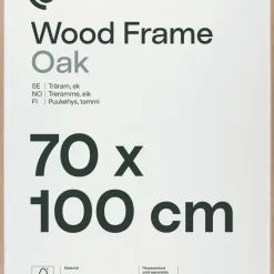 Fotoram trä FSC 70x100 cm