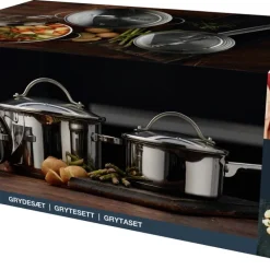 Funktion Endurance kastrullset induktion, 6 delar
