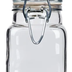 Glasburk med lock