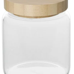 Glasburk med trälock