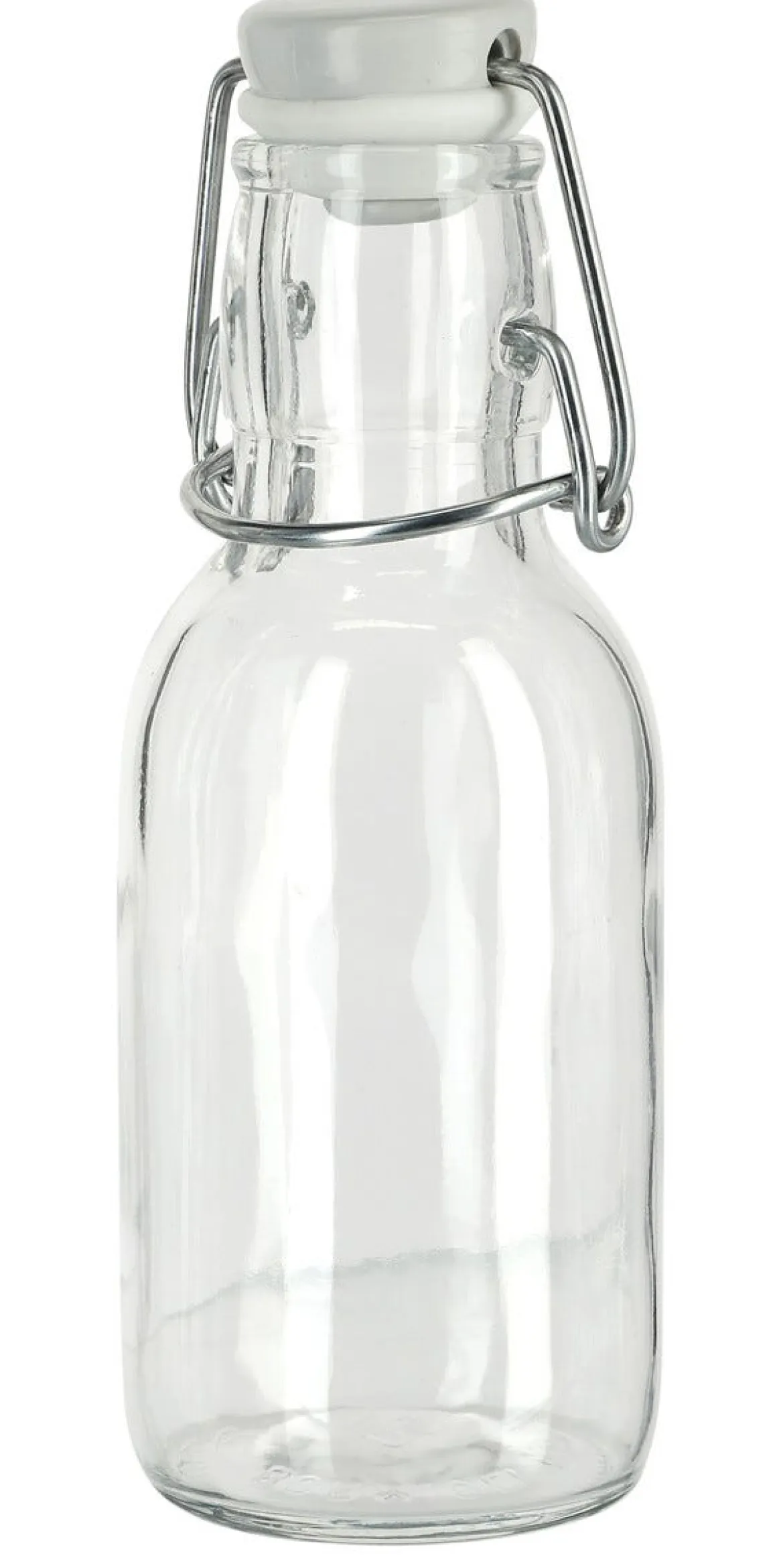 Glasflaska med snäpplock