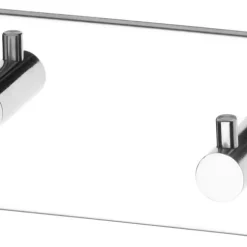 Habo Flair dubbel självhäftande krok, metall