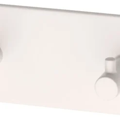 Habo Flair dubbel självhäftande krok, metall