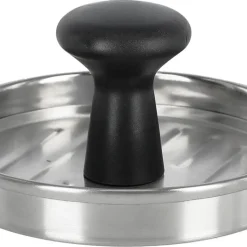Hamburgerpress rostfritt stål, 12,5 cm