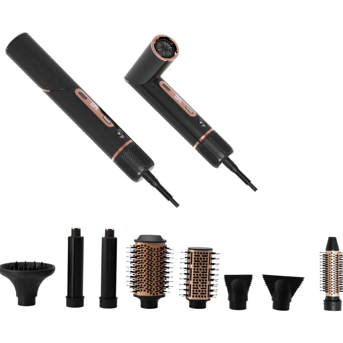 Haws 8 Deluxe multistyler 8-i-1 1500 W, svart