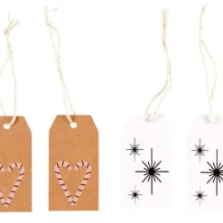 Hängetiketter Jul 8-pack