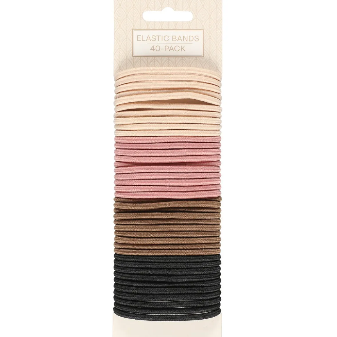 Hårsnoddar tunna 40-pack