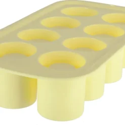 Isglas, form i silikon för 8 små glas av is