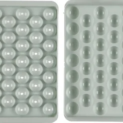 Iskulor, form i hård plast för 33 isbitar