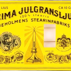 Julgransljus stearin 20-pack, Liljeholmen